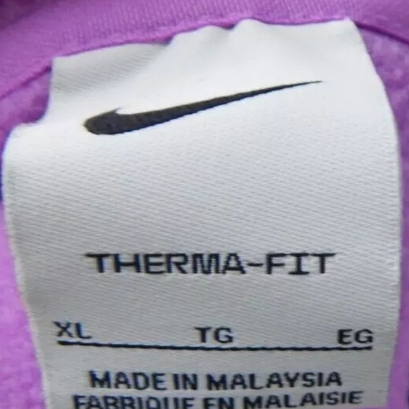 Nike Girls Full Zip Training Hoodie - Picture 3 of 4